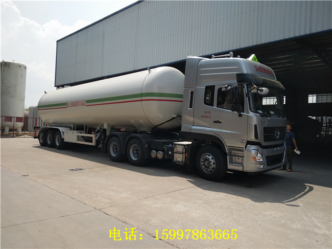 54立方LPG半挂車